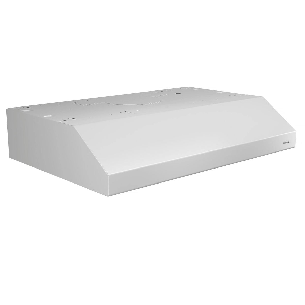 24" White Range Hood X4861