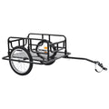 Bike Cargo Trailer Steel Black J3576