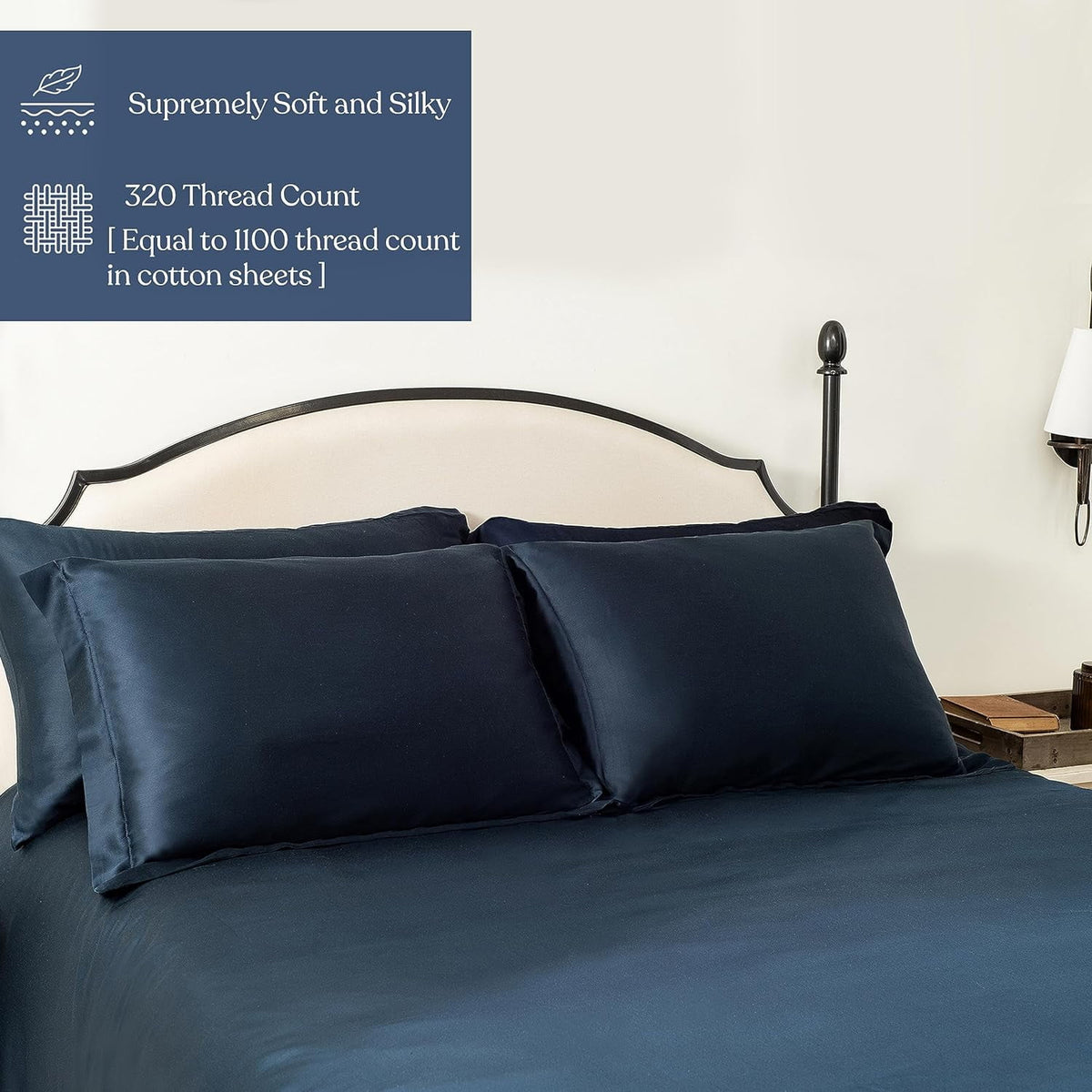 100% Eucalyptus Lyocell Tencel Full Flat Sheet T6445