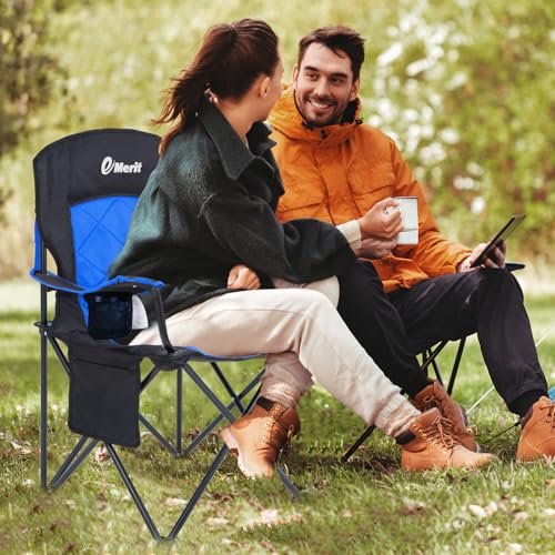 Oversized Padded Camping Chair with Arms M98201