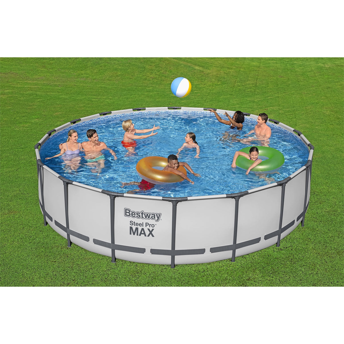 Round Above Ground Swimming Pool Set G93223