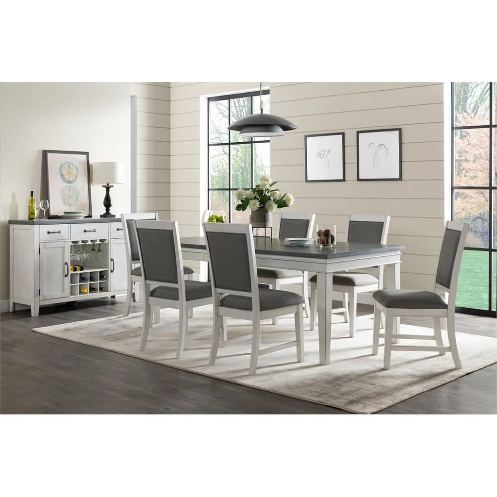 4-Piece Dining Table Bench and Chairs Set U197271