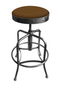Adjustable Stool with Clear Coat Finish and Seat N724916
