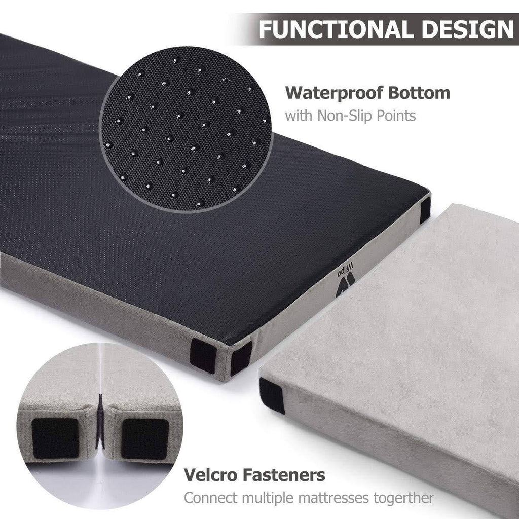 Memory Foam Car Camping Mattress Portable Sleep Pad L765287