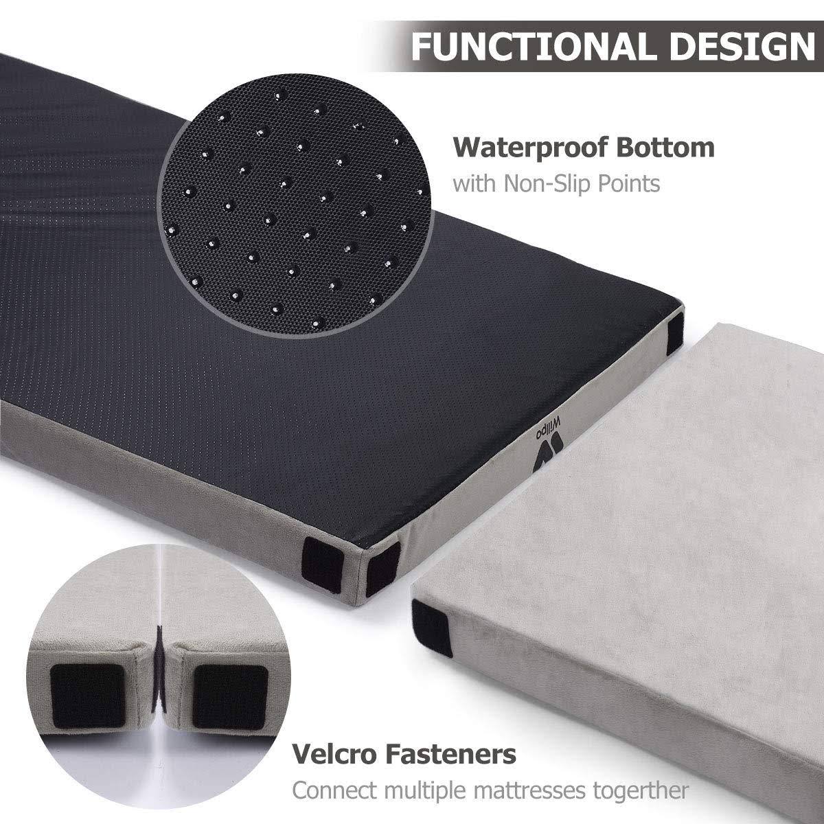 Memory Foam Car Camping Mattress Portable Sleep Pad L765287
