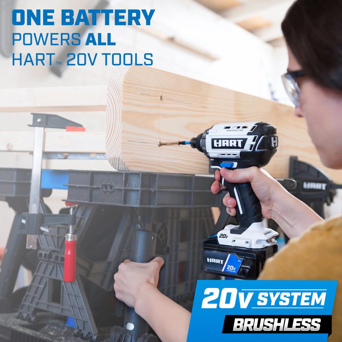 20-Volt Brushless Impact Driver Kit B602