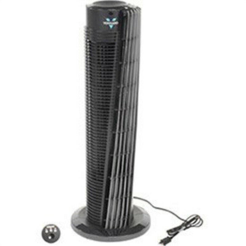 Black Tower Fan with Remote Y781