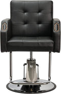 Salon Styling Chair with Tufted Back and Extra Wide Seat H66524