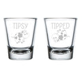 Set of 2 1.75oz Shot Glasses I43970
