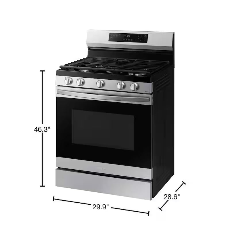 6 cu. ft. Gas Range with AirFry in Stainless Steel O325100