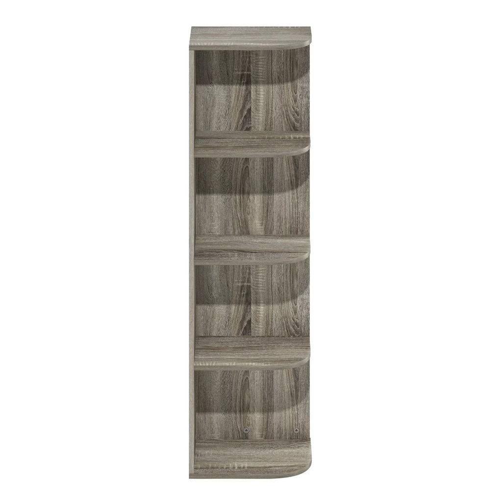 4-Tier Corner Open Shelf Bookcase D4878