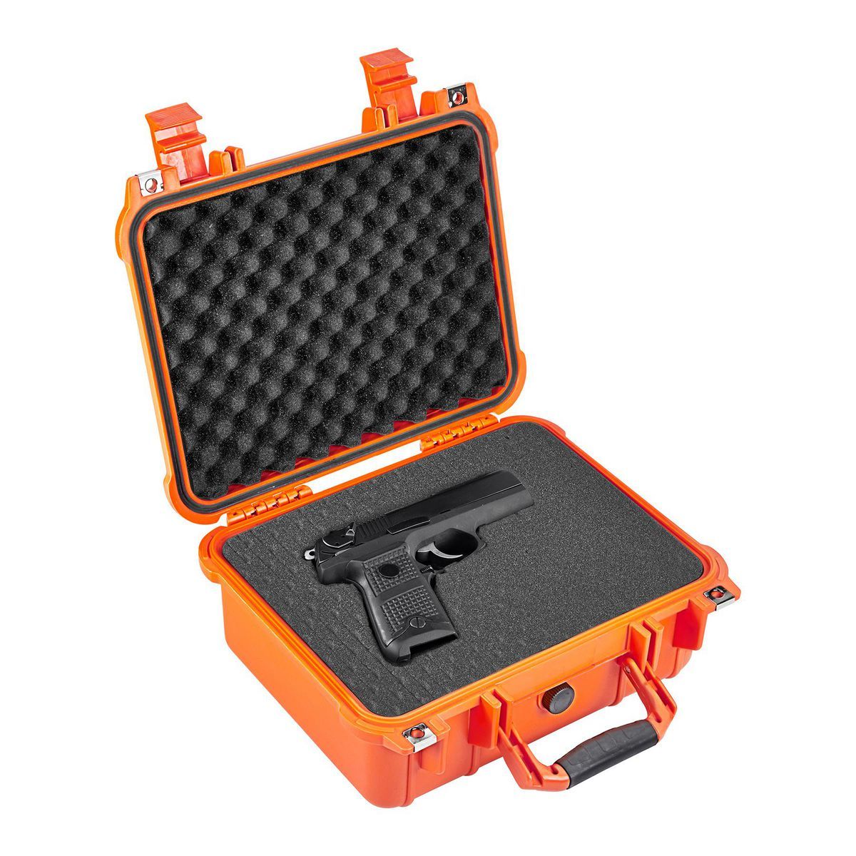 Medium Orange Weatherproof Protective Case U739