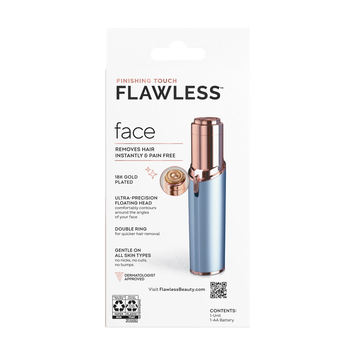 Electric Facial Hair Remover with LED Light C375047