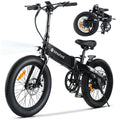 500W 20MPH 48V Removable Battery Folding Electric Bike U8574