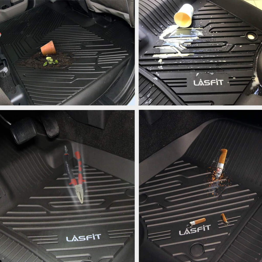All Weather TPE Car Floor Liners 1st & 2nd Row O1703