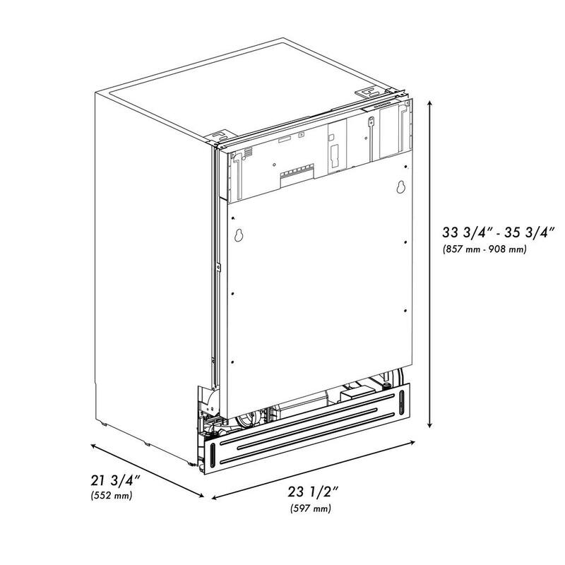 24 in. Panel Ready Dishwasher with 3rd Rack Z3050