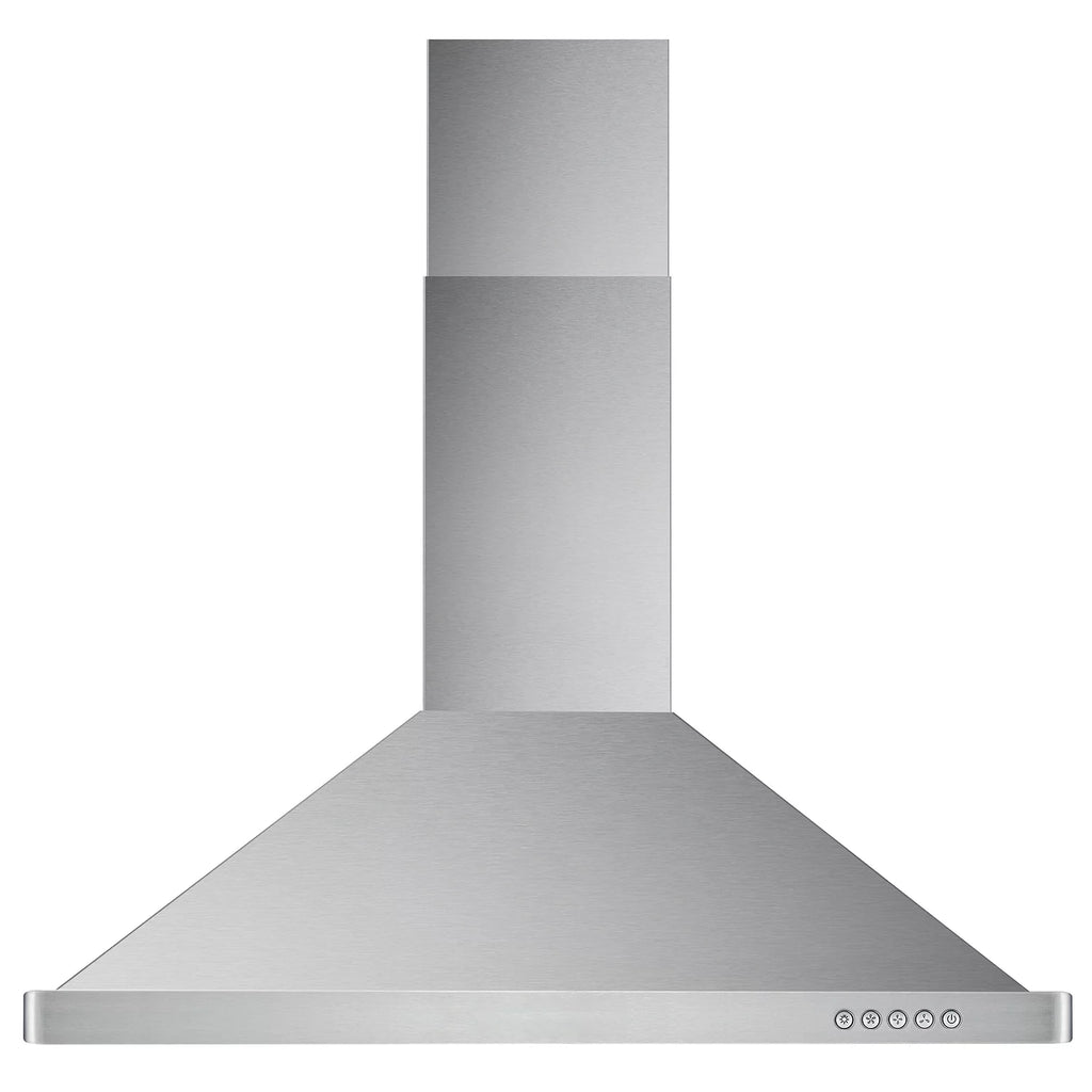 2 Piece Kitchen Appliance Package with Electric Range and Wall Mount Range Hood P576375
