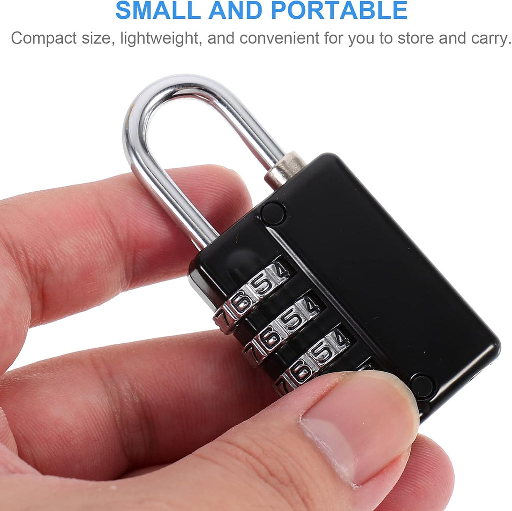 Resettable Waterproof Padlock with Keys Q56359