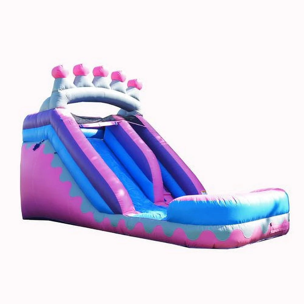 Commercial Grade Water Slide with Splash Pool V522747