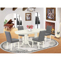5 Piece Kitchen Table Set with Butterfly Leaf T182218
