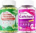 Probiotics for Women Gummies 60 Count + Calcium Citrate Gummies 60 Count Y369158
