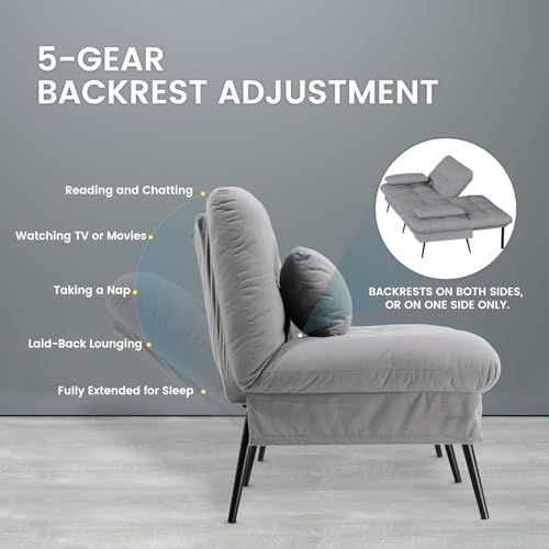 Black Convertible Sofa Bed K453026