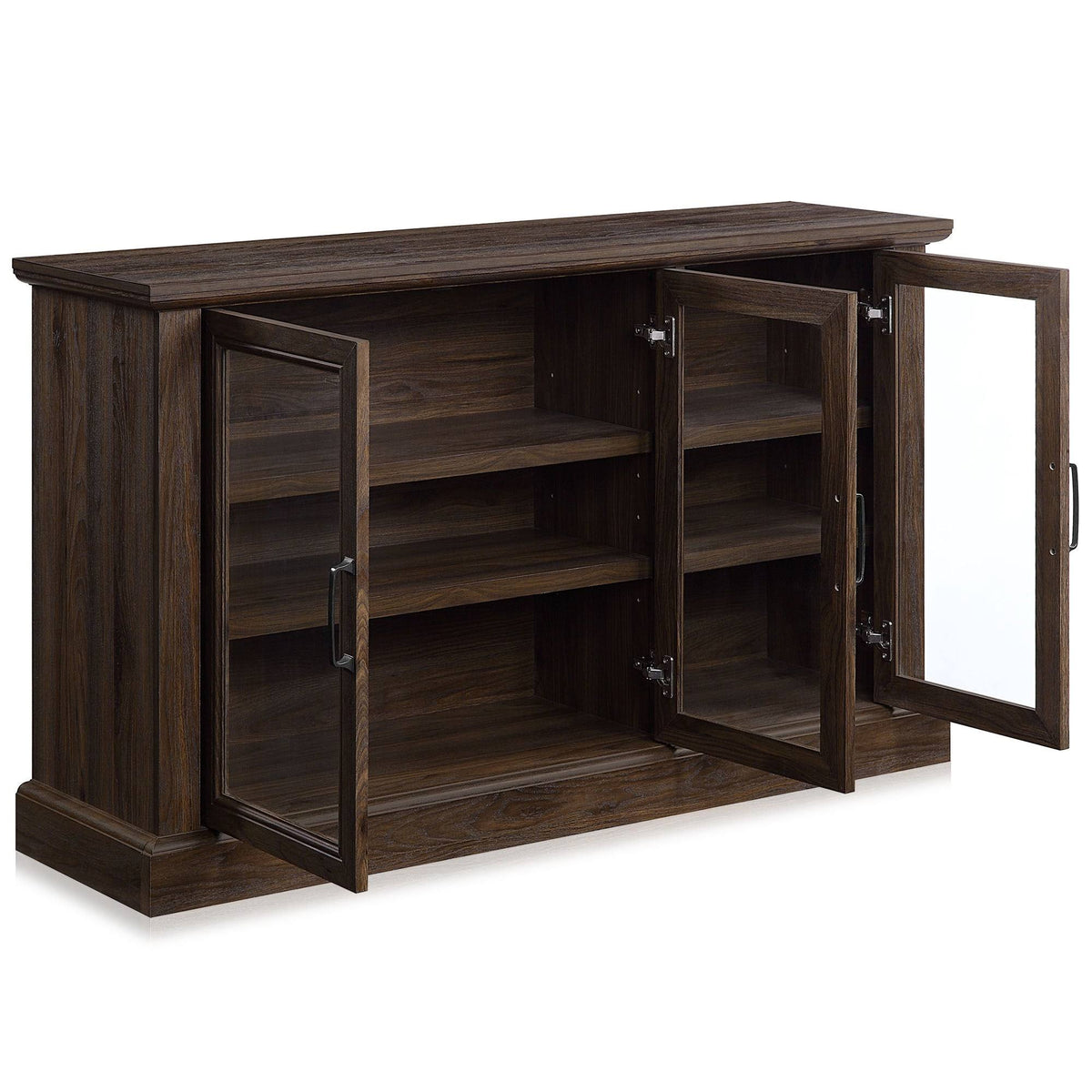 Rustic Grey Wood Sideboard Buffet Cabinet G583384