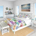 Nautical Coastal Bedding Set Twin Duvet Cover A1992