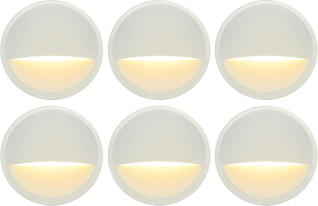 Low Voltage 12V LED 2W Step Light, 6 Pack U881135