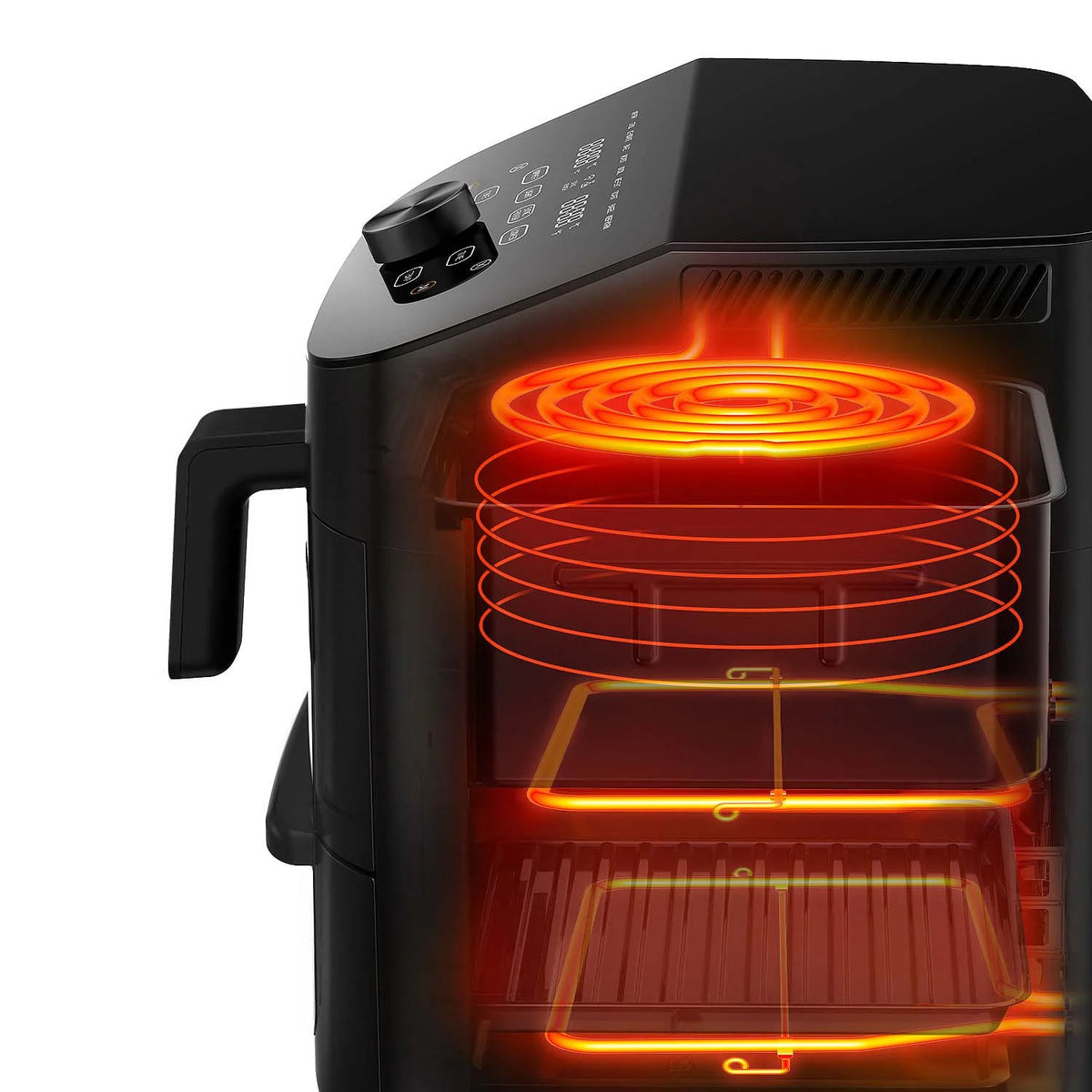 11 Quart 8-in-1 Two-Zone Air Fryer Oven W456