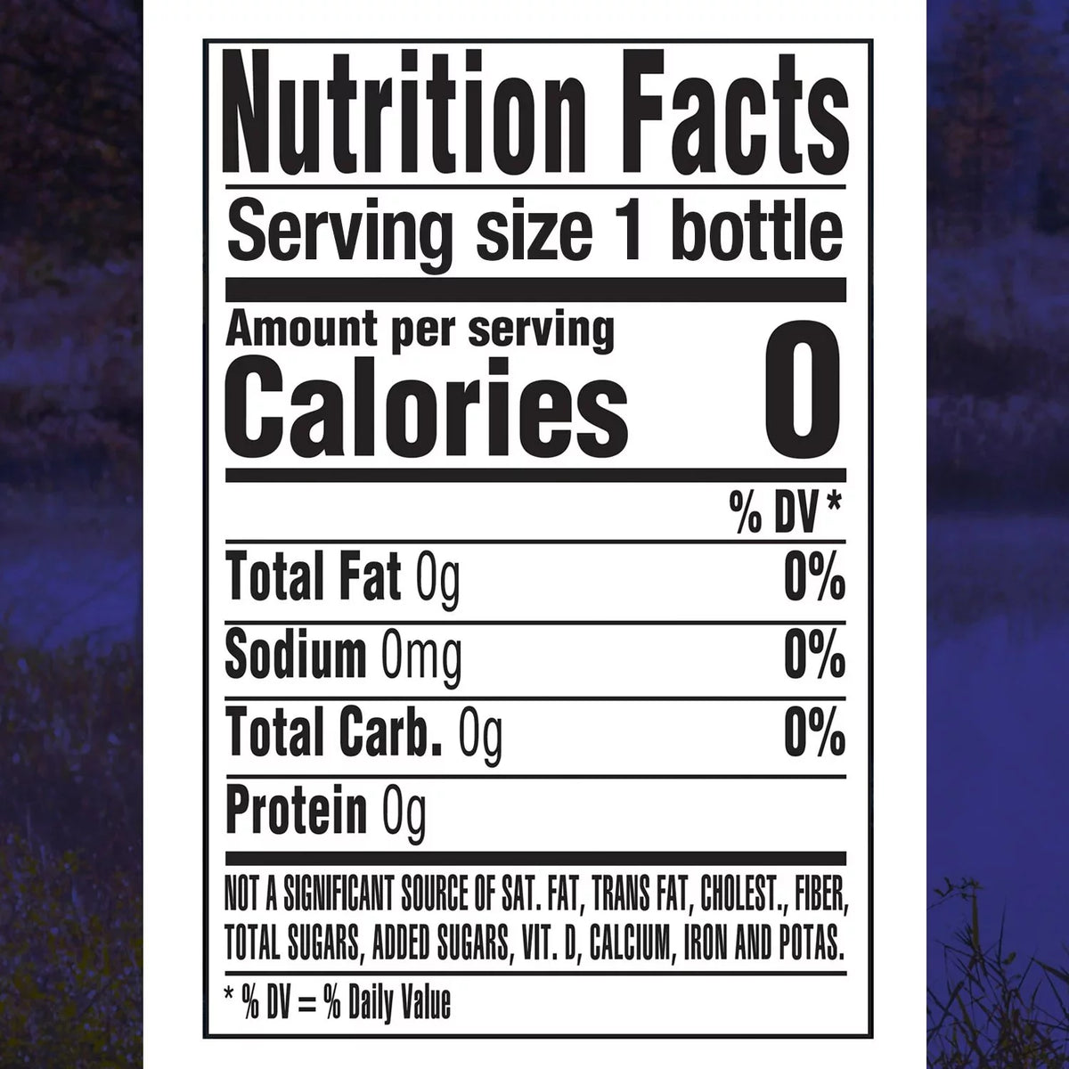 100% Natural Spring Water 24 pk Z91495