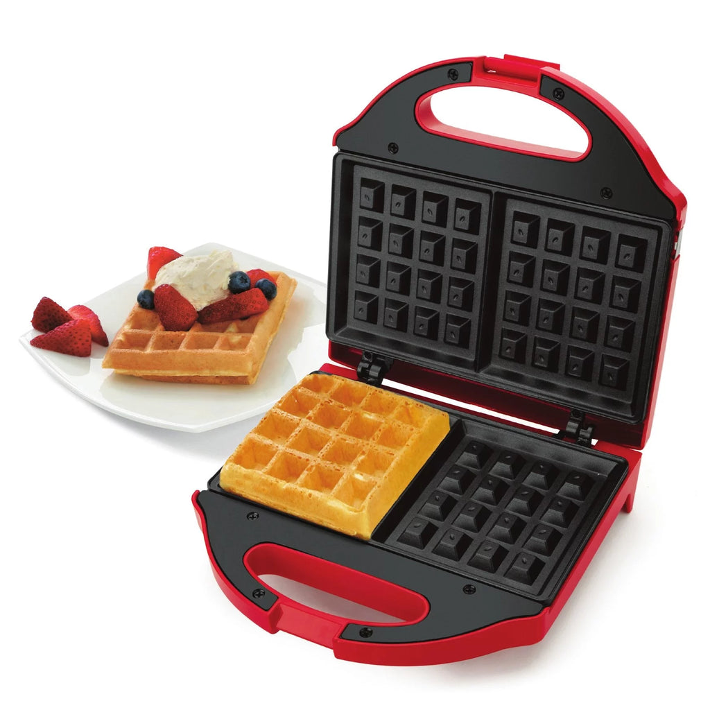 Red Waffle Maker L2871