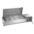 48" Refrigerated Countertop Condiment Prep Station U3344