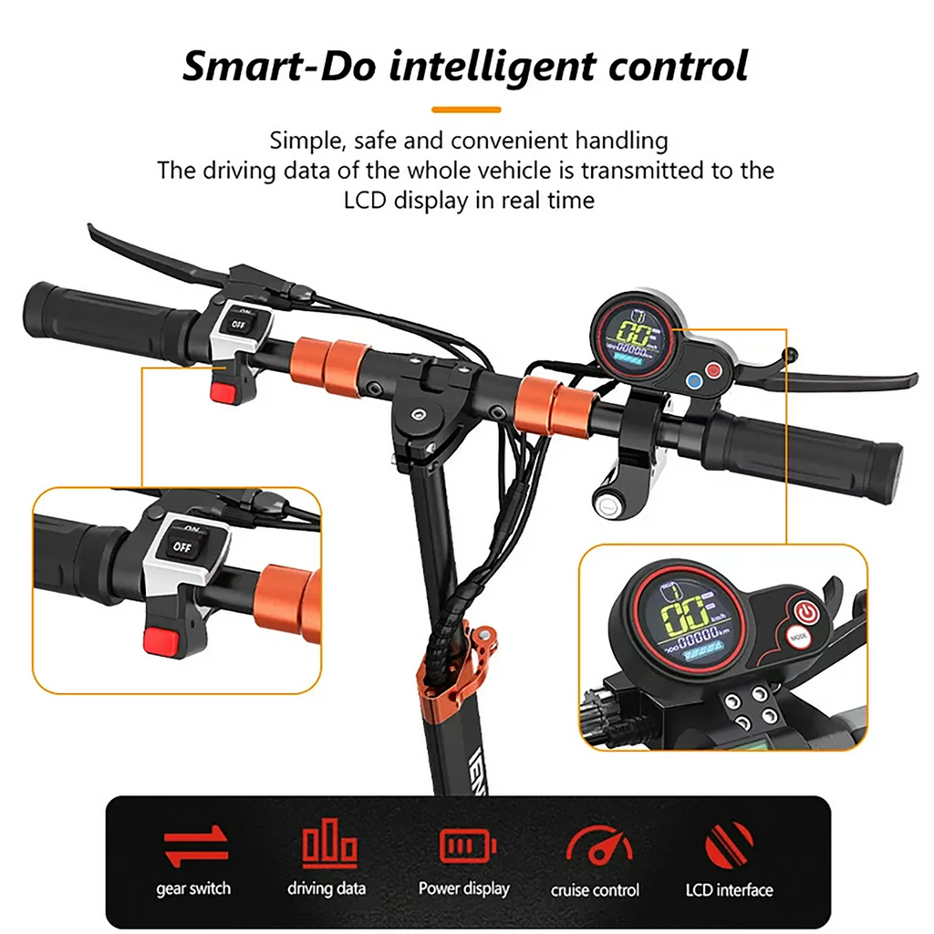 Foldable Electric Scooter with Seat U610