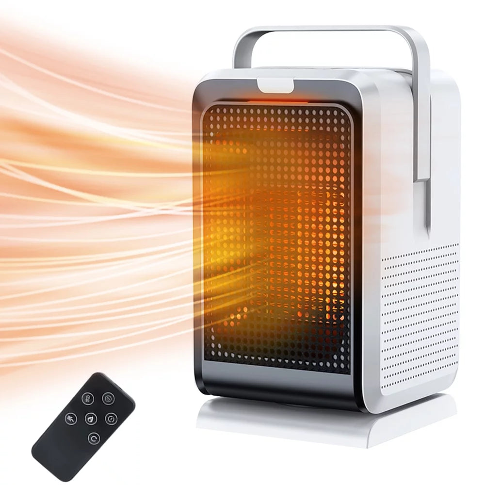 Oscillating Space Heater with Timer Remote Control L102405