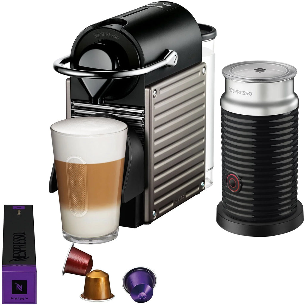 Single-Serve Espresso Machine and Milk Frother V737044