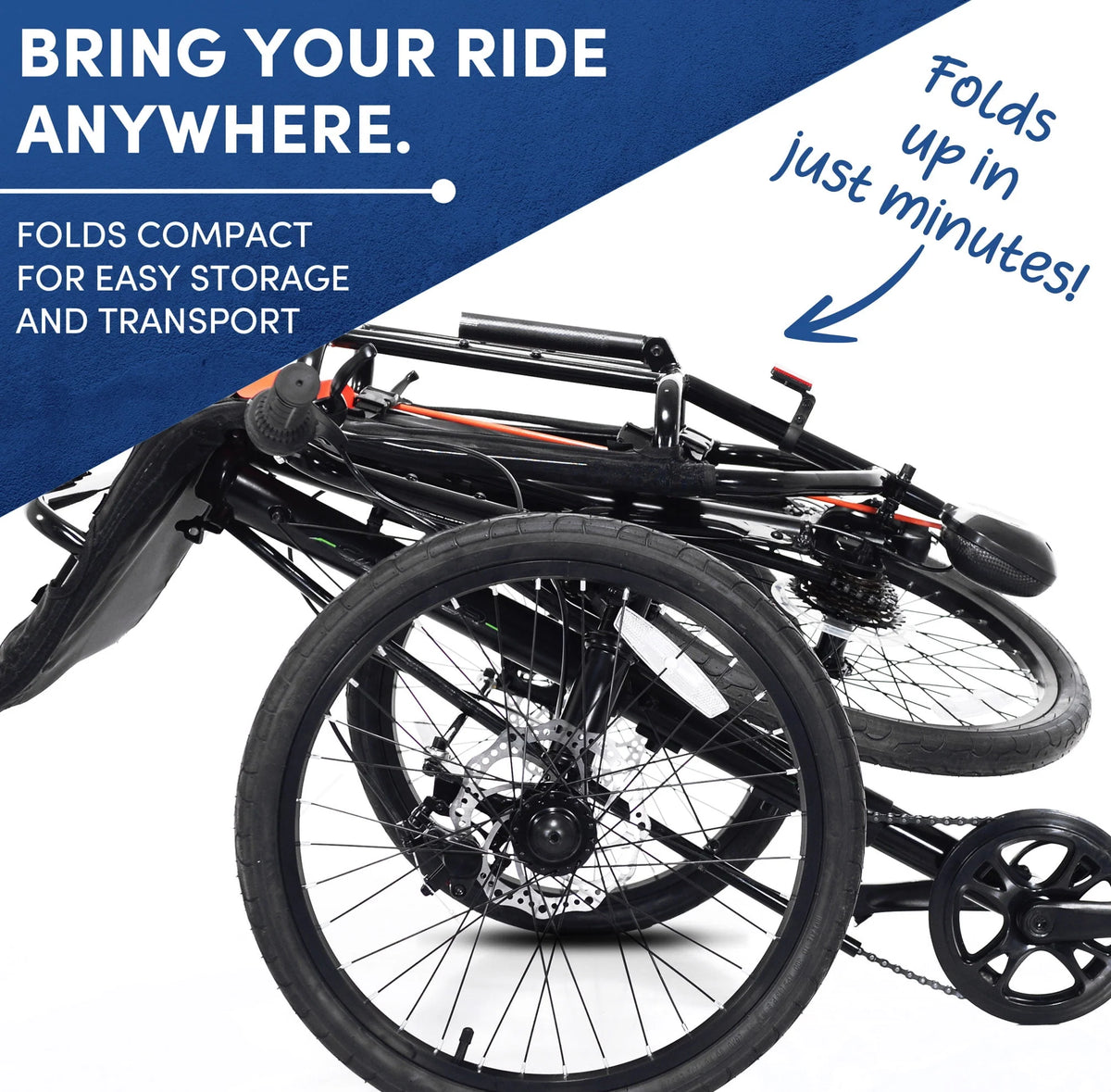 Black 3-Wheel Bike X533