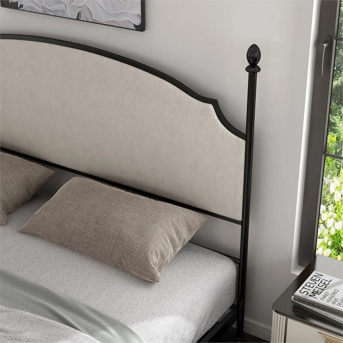 King Metal Bed X42367