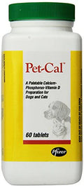 Pet Cal Tablets 60CT F90426