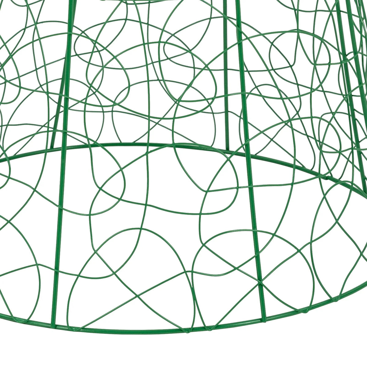 20PCS Garden Chicken Wire Cloche Plant Protector and Cover Iron Black/Green H474