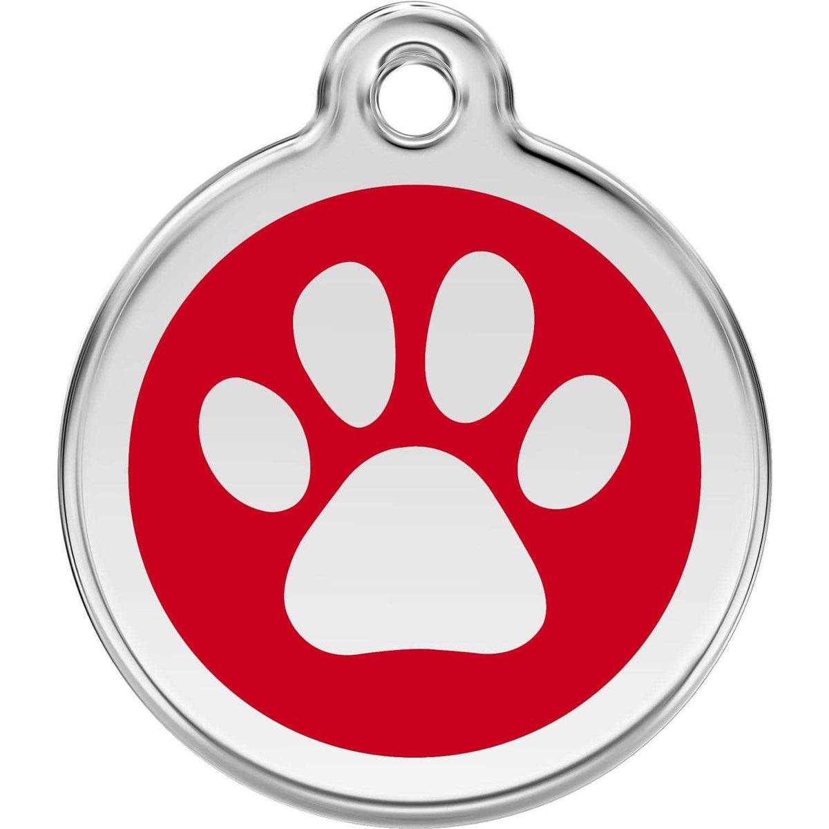 Enamel Stainless Steel Dog ID Tag J423942