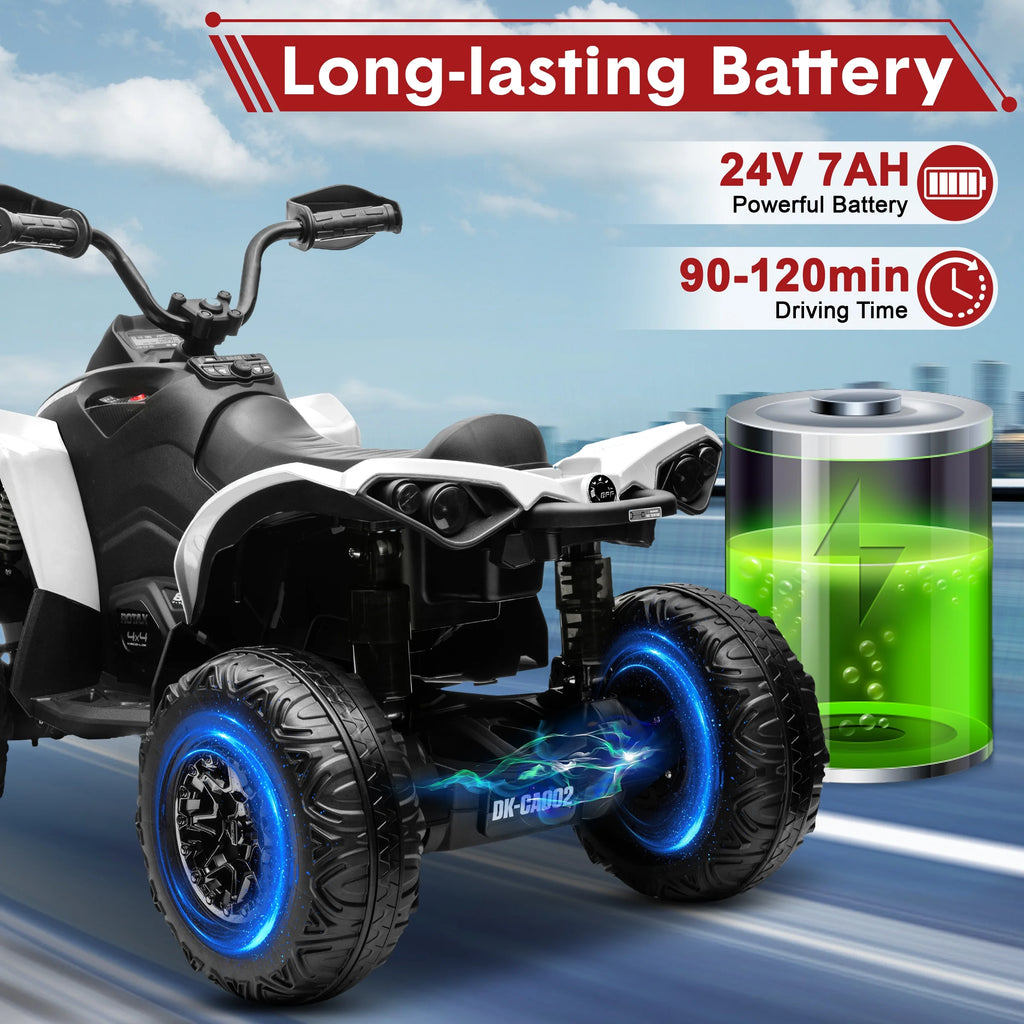 24V 4 Wheeler ATV with 2 Seater H542273