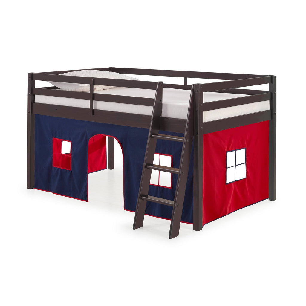White Gray Camo Twin Junior Loft H82286
