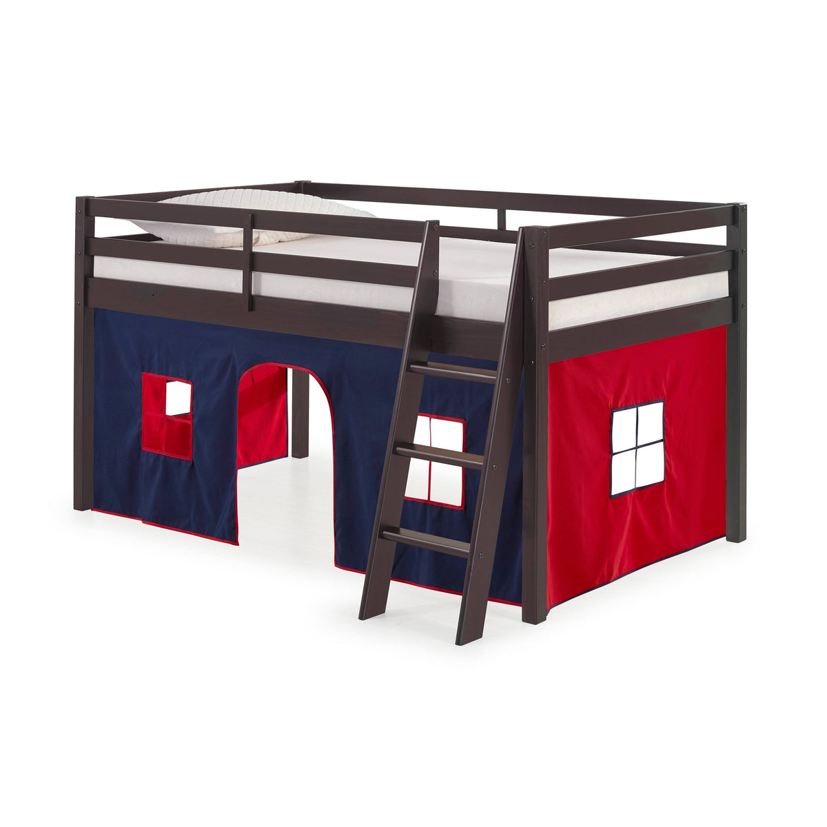 White Gray Camo Twin Junior Loft H82286