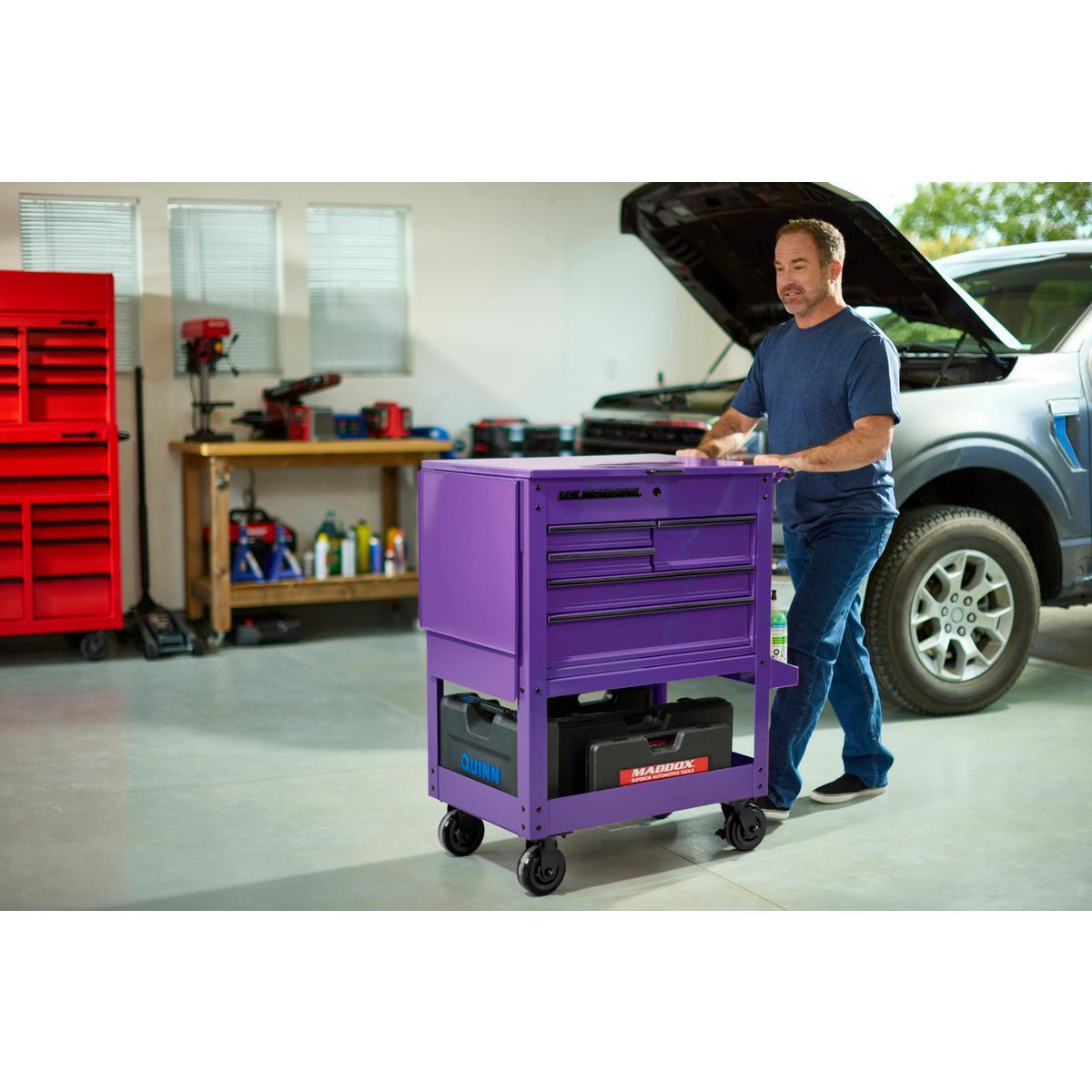30 in. 5-Drawer Mechanics Cart V261352