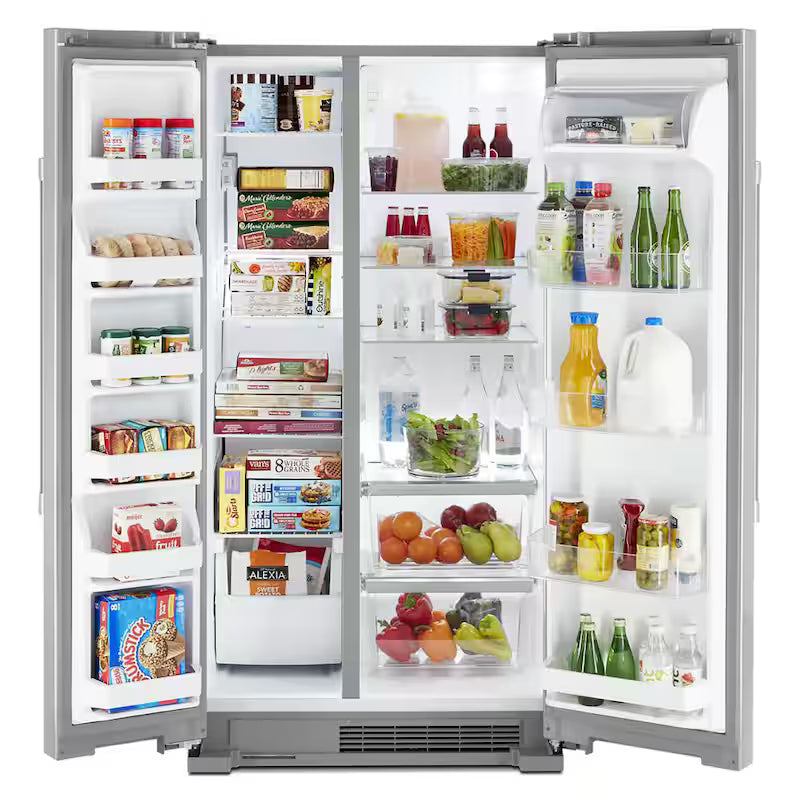 36 in. 24.9 cu. ft. Side by Side Refrigerator H7089