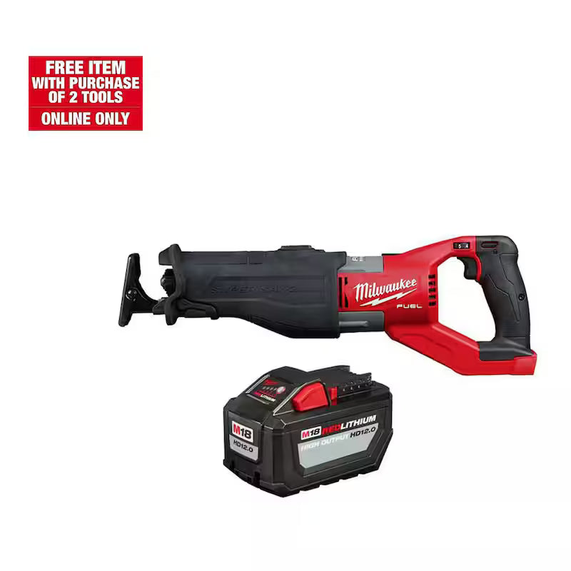 18V Lithium-Ion Brushless Cordless Reciprocating Saw & 12.0Ah Battery K4985