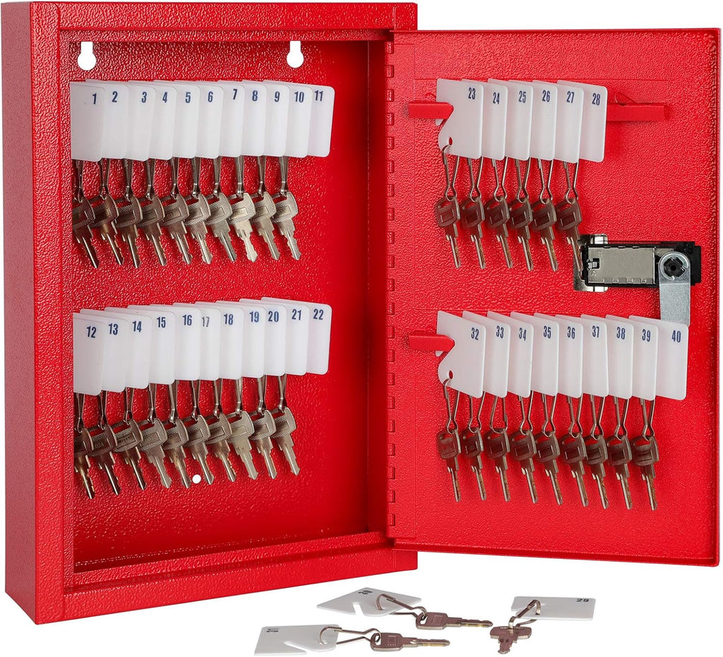 100 Keys Black Key Cabinet Organizer L515333
