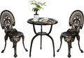 4 Piece Cast Aluminum Patio Conversation Set S6980