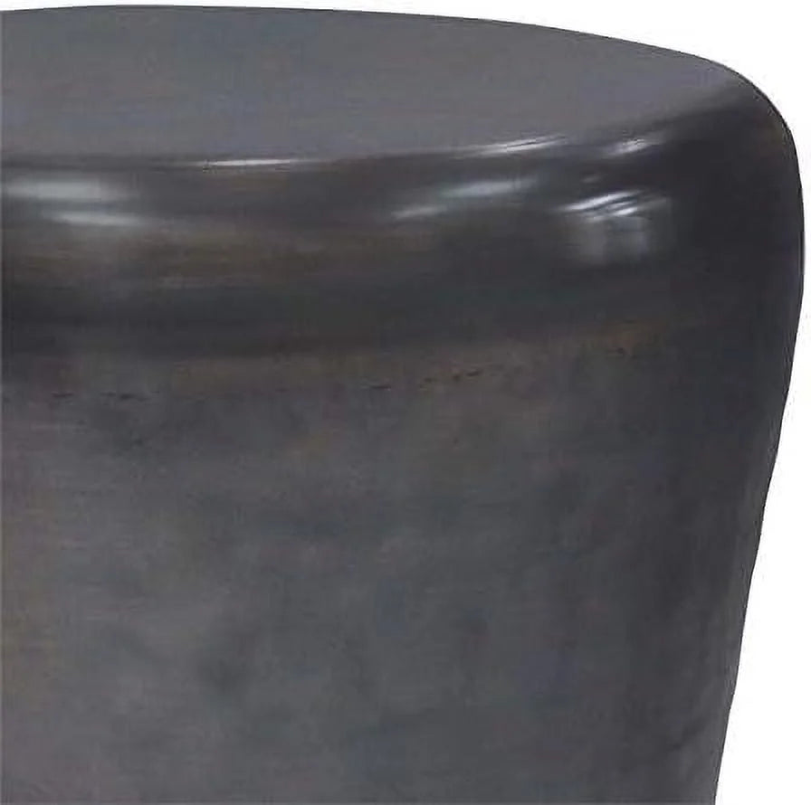 Round Metal End Table K46953